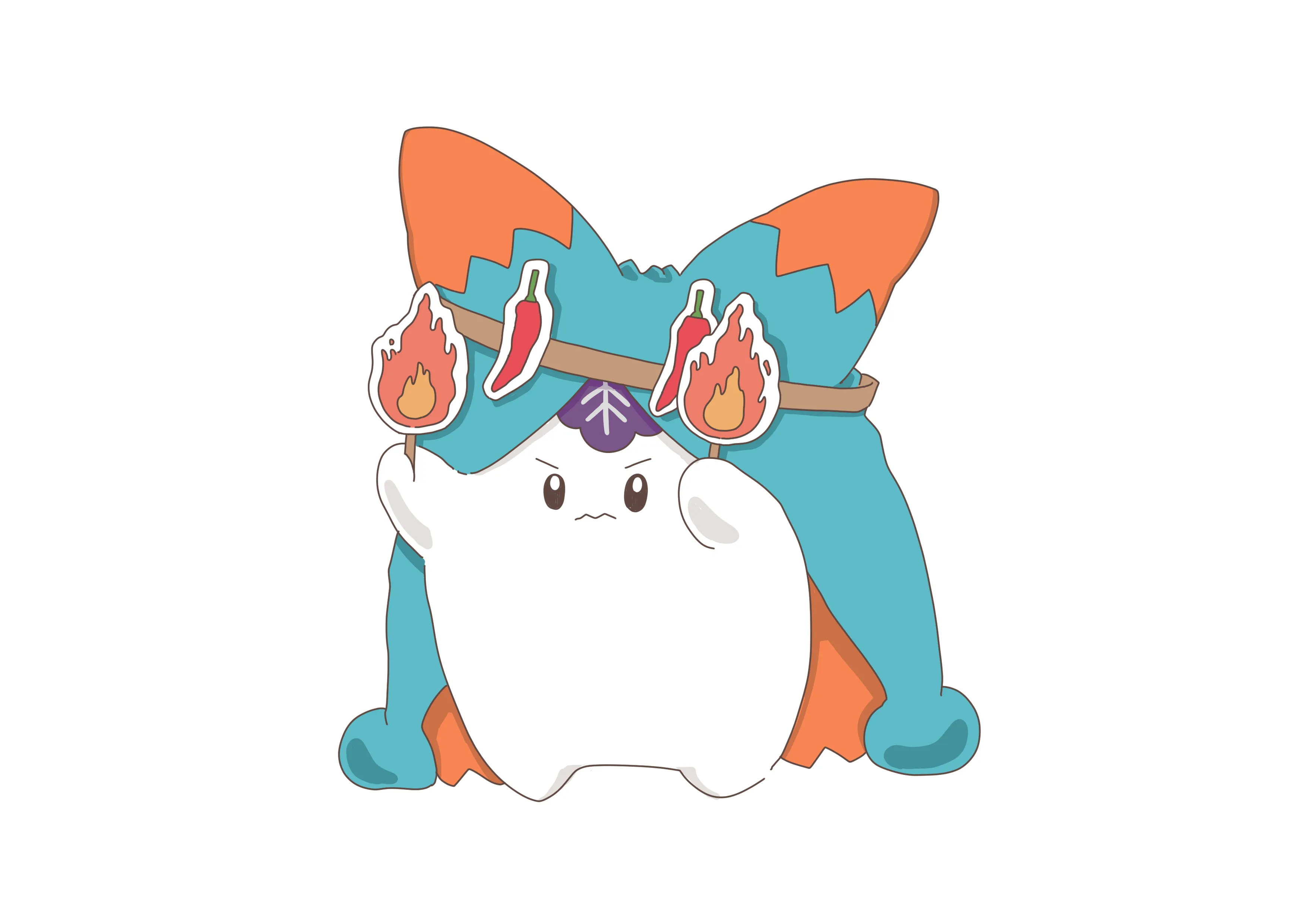 唐辛子とそぽたん